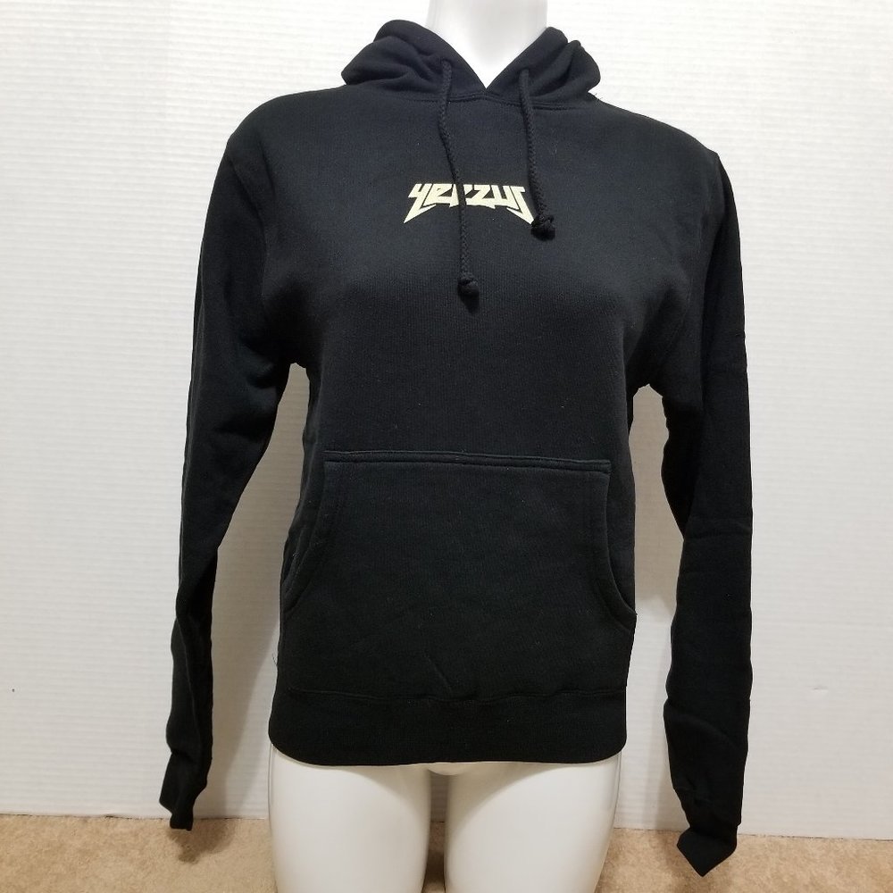 Kanye West hoodie Small NWT Yeezus metal style logo pullover band merch Ye